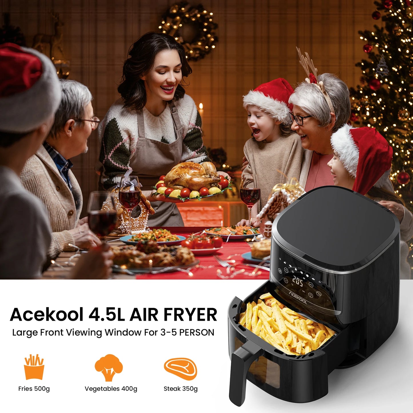 Digital Display Air Fryer