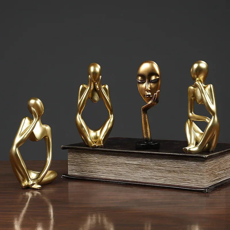 Creative Home Decor Thinker Sculpture