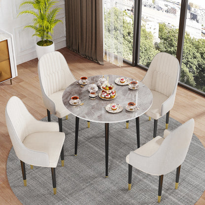 Round Sintered Stone Dining Table