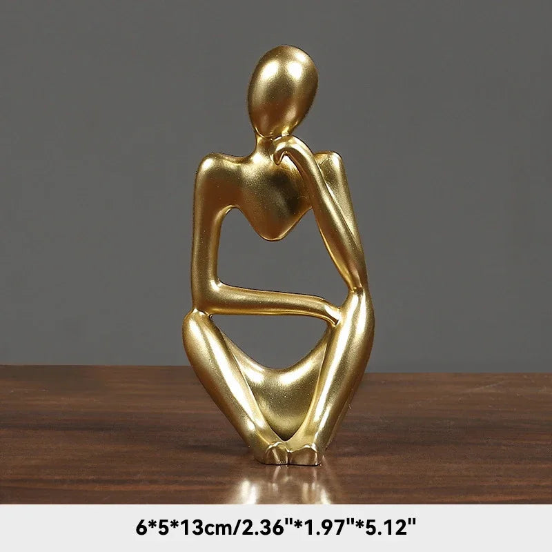 Creative Home Decor Thinker Sculpture