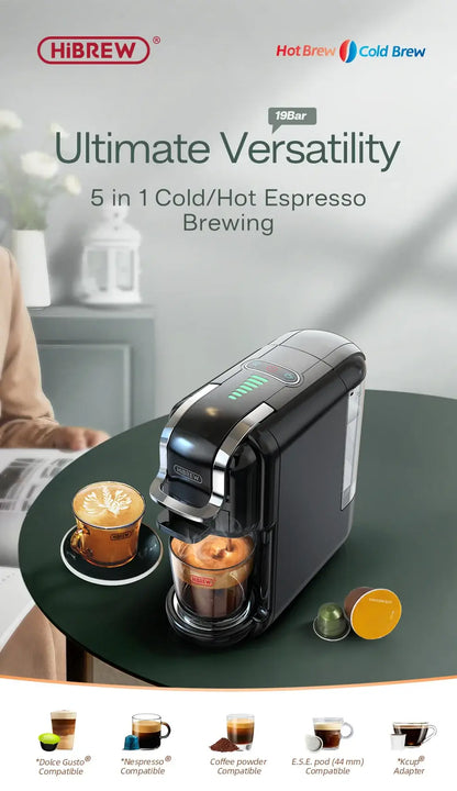 5-in-1 Capsule Coffee Machine