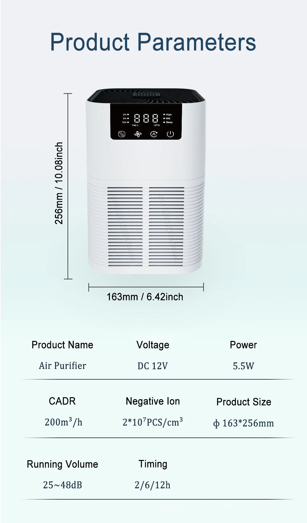 Compact HEPA Air Purifier