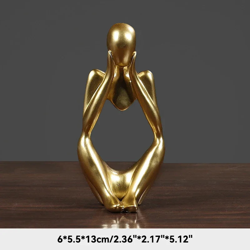 Creative Home Decor Thinker Sculpture