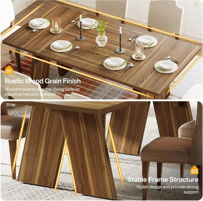 Solid Wood Dining Table