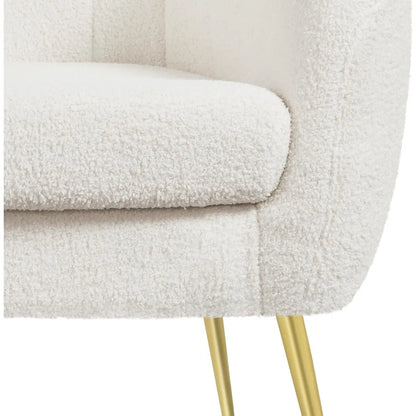 Modern Cozy Fabric Accent Chair