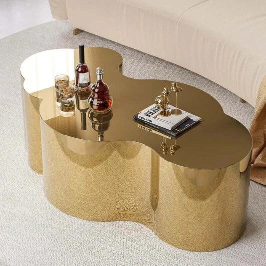 Modern Gold Gloud Coffee Table