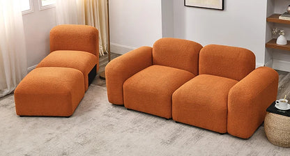 L-Shaped Convertible Sleeper Sofa