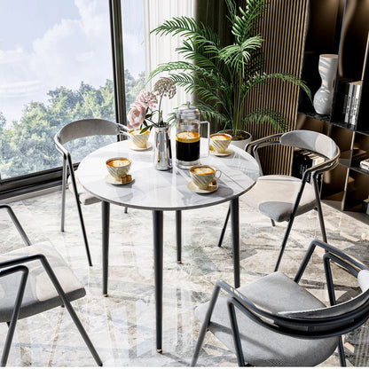 Round Sintered Stone Dining Table