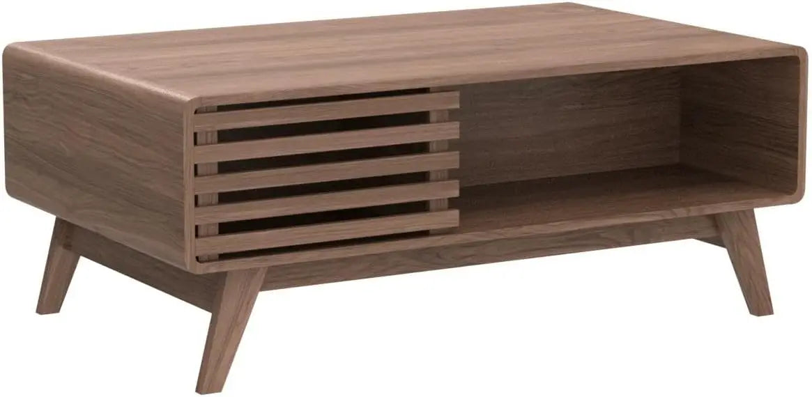 Mid-Century Modern Wooden Coffee Table