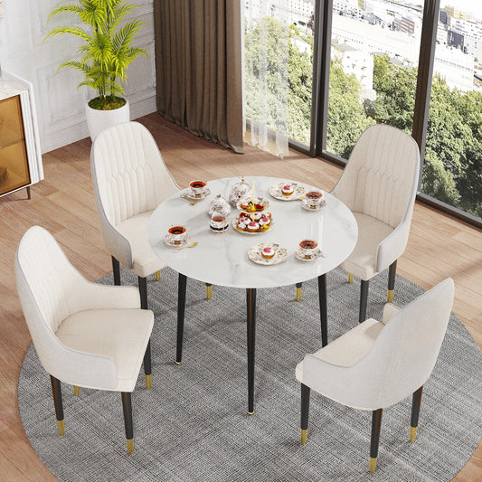 Round Sintered Stone Dining Table