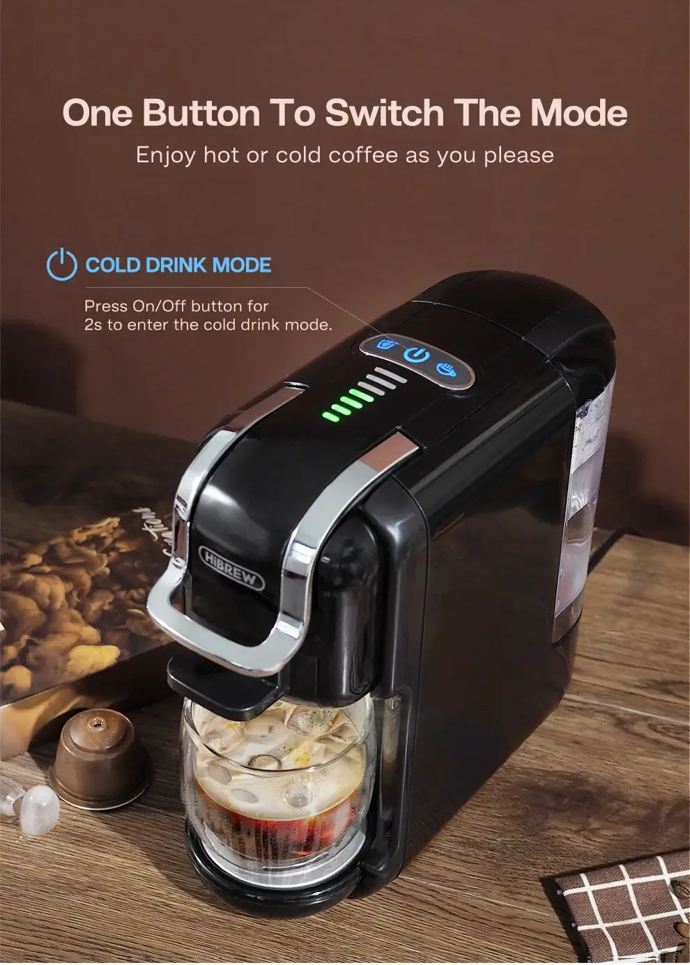 5-in-1 Capsule Coffee Machine