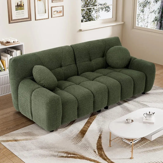 Modern Deep-Seat Sectional Sofa