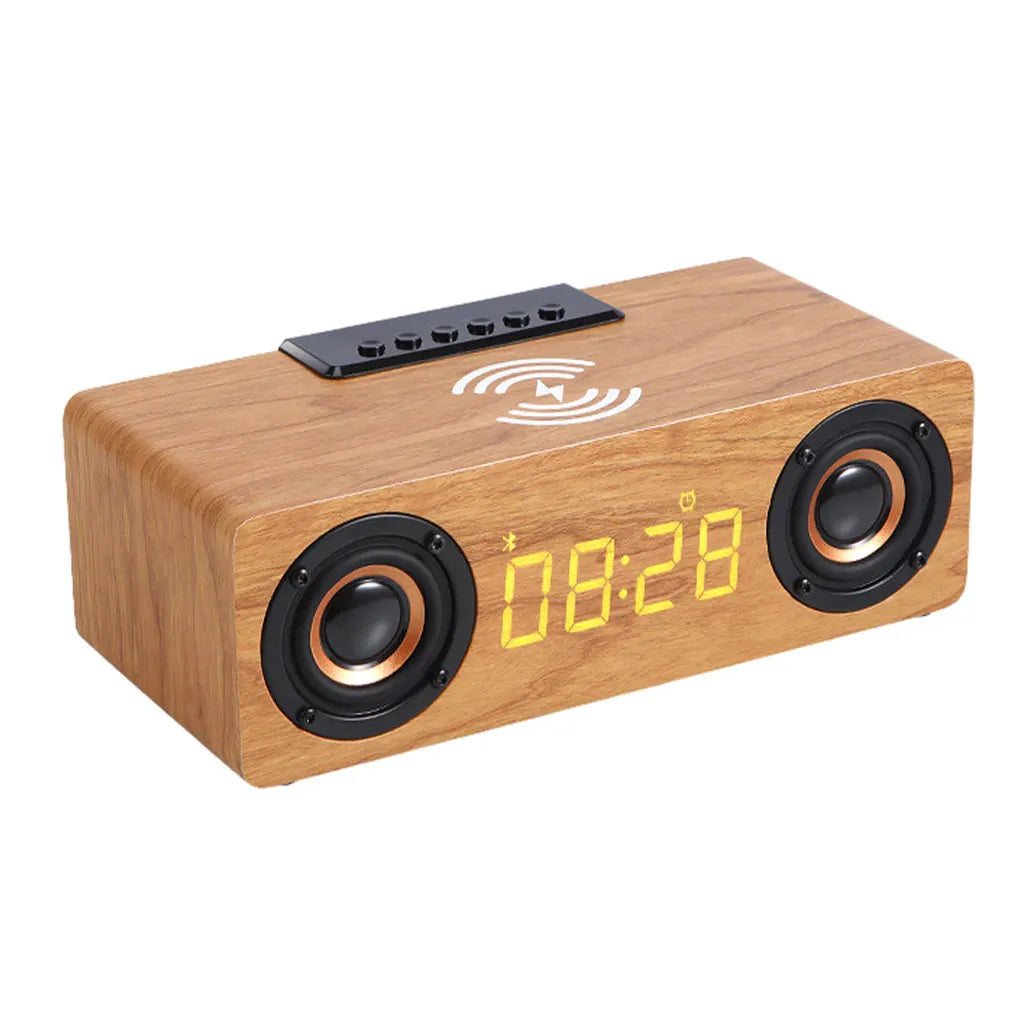 Wireless Bluetooth Speaker with Digital Clock