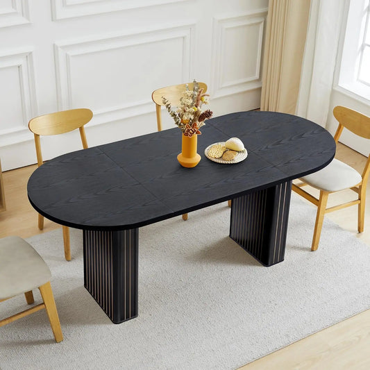 Black Kitchen Dining Table – Modern Design