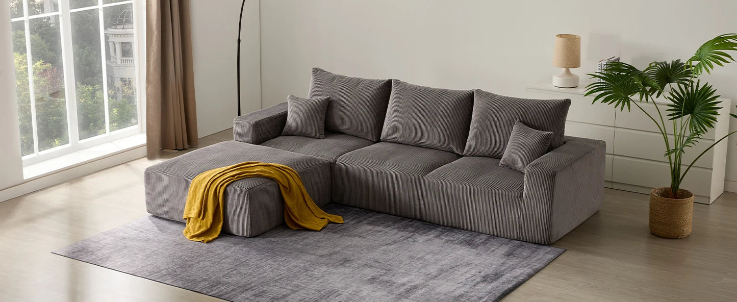 Modern Sleeper Sectional Sofa