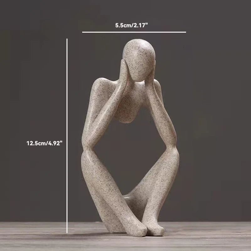 Creative Home Decor Thinker Sculpture